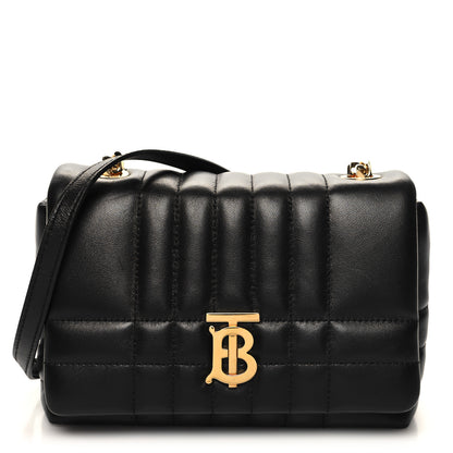 Burberry Lambskin Quilted Mini Lola Bag Black 1 of 9