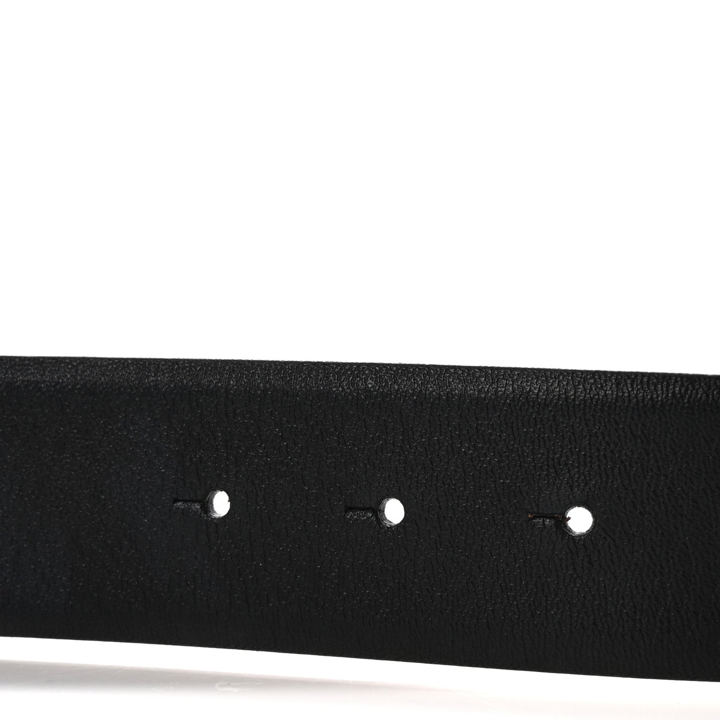 Calfskin Pearl Crystal CC Belt 85/34 Black Gold