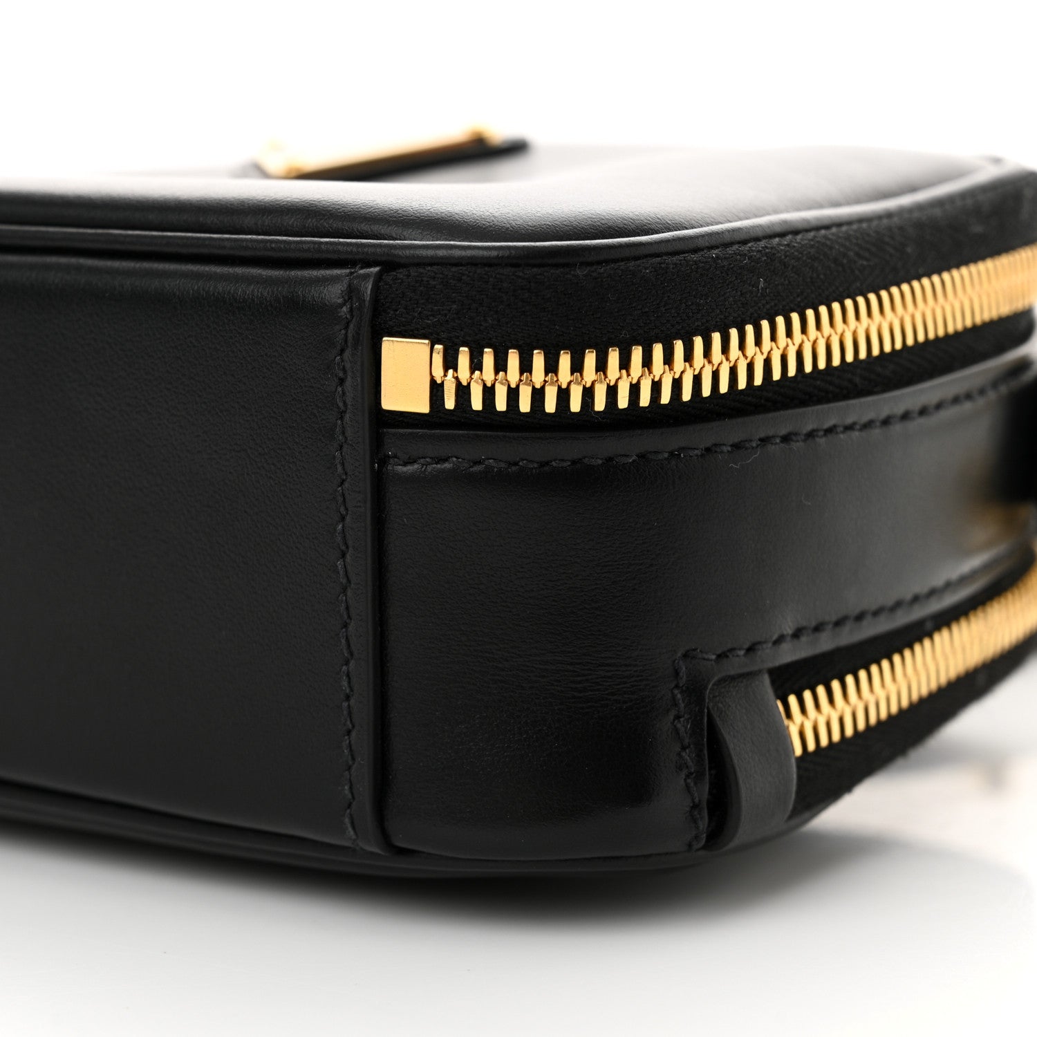 Prada Soft Calfskin Odette Crossbody Black 10 of 13
