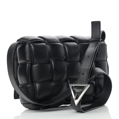 Bottega Veneta Nappa Maxi Intreccio Padded Cassette Crossbody Bag Black 3 of 12