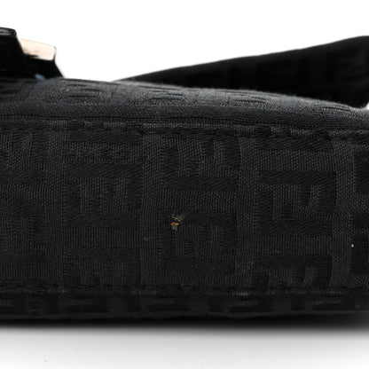 Fendi Zucchino Baguette Black 10 of 11