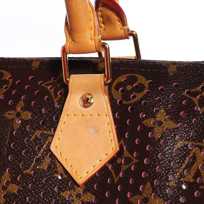 Louis Vuitton Monogram Perforated Speedy 30 Fuchsia 5 of 8
