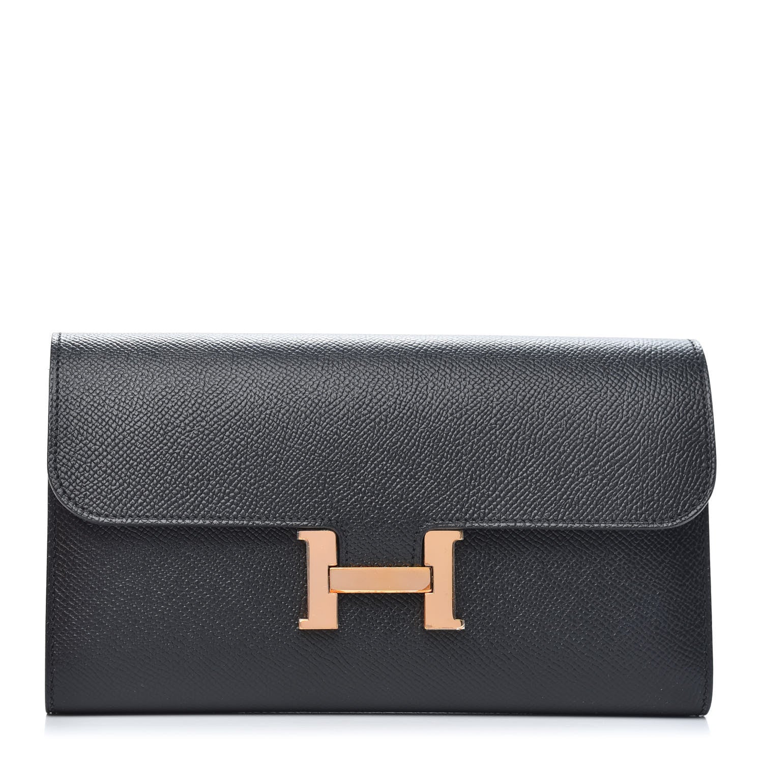 Hermes Epsom Constance Long Wallet Black 1 of 9