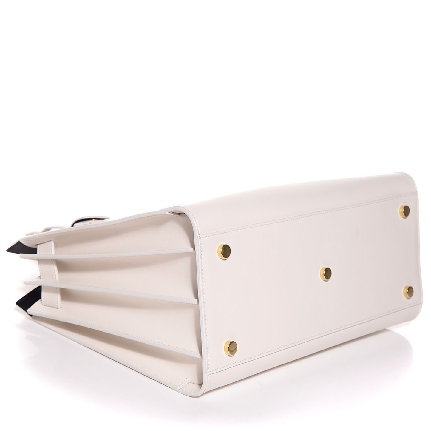 Calfskin Small Sac De Jour White