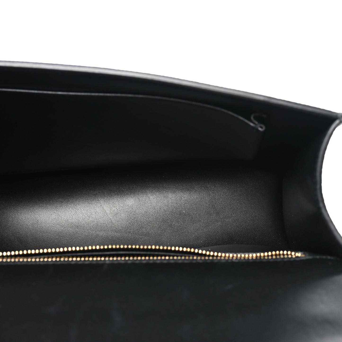 Grained Calfskin Embossed 30 Montaigne Chain Flap Bag Black