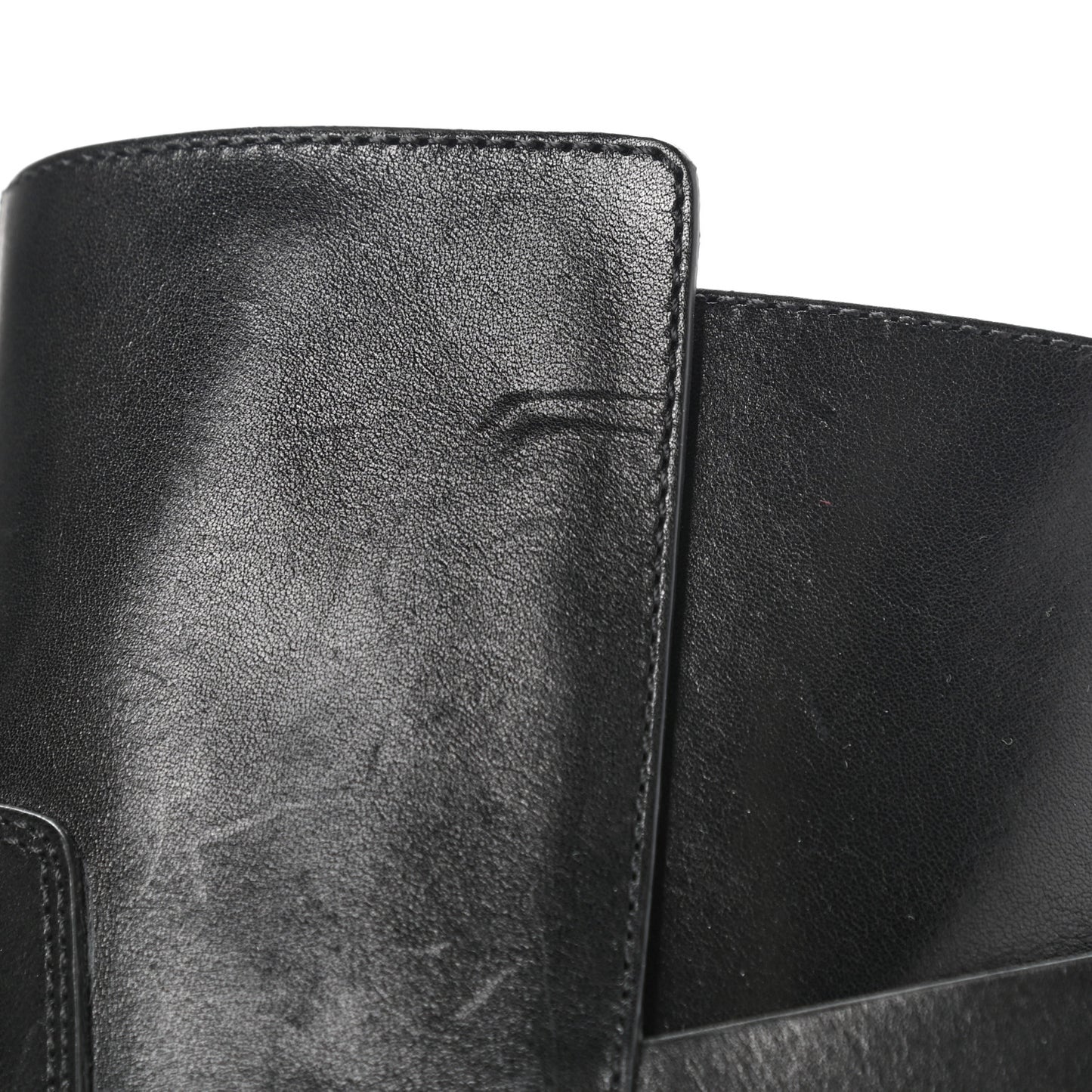 Calfskin Neo Low Boots 39 Black
