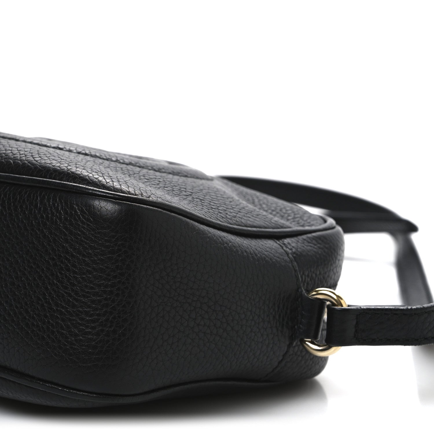 Gucci Pebbled Calfskin Small Soho Disco Bag Black 10 of 11