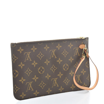 Louis Vuitton Monogram Neverfull MM GM Pochette 3 of 13