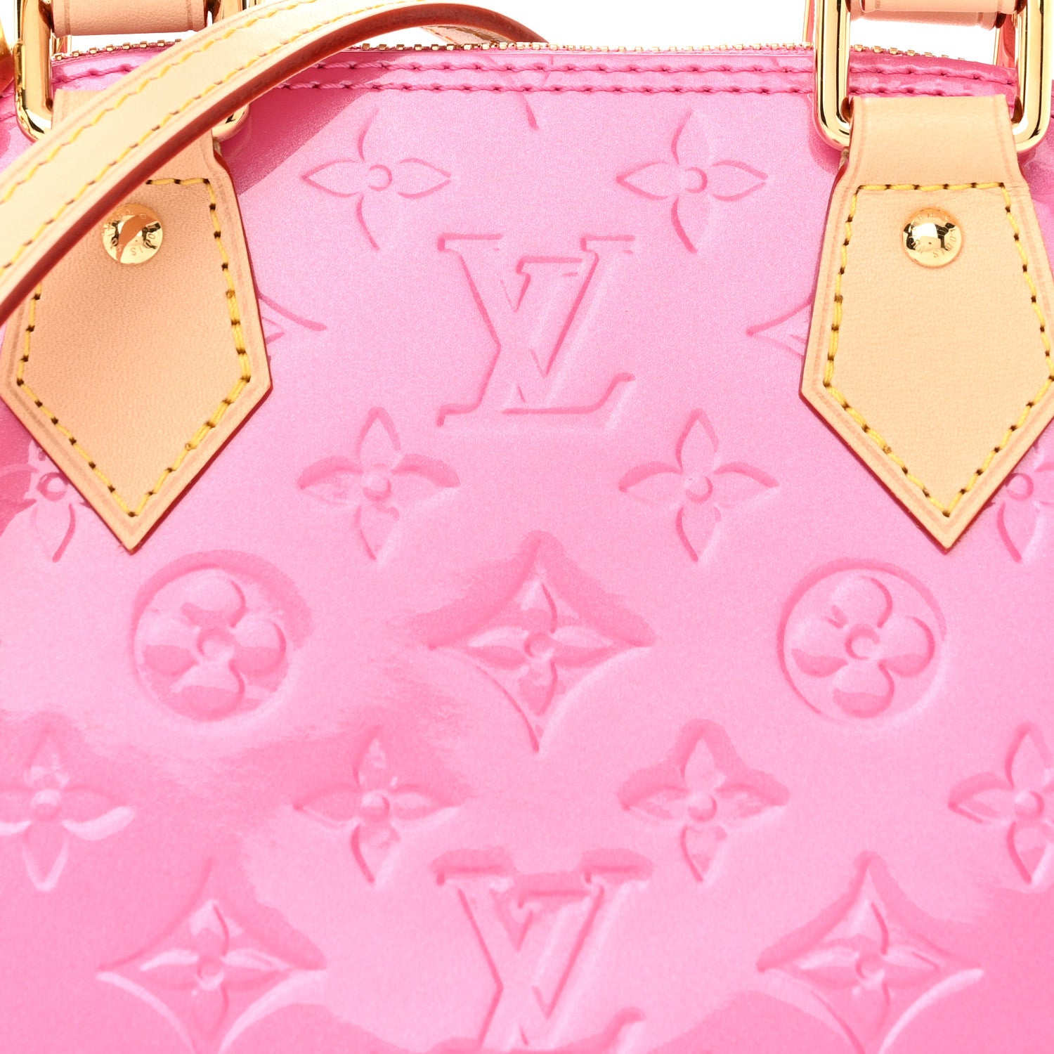 Louis Vuitton Vernis Alma BB Neon Pink 7 of 11