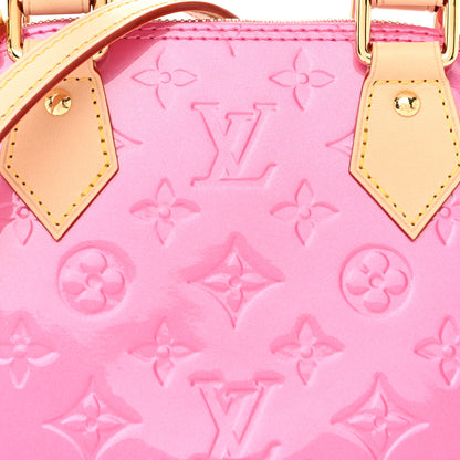Louis Vuitton Vernis Alma BB Neon Pink 7 of 11