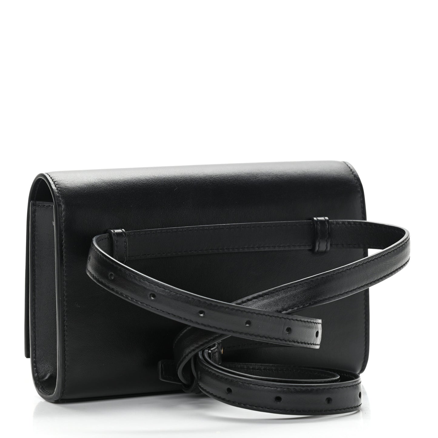Smooth Calfskin Monogram Kate Belt Bag Black