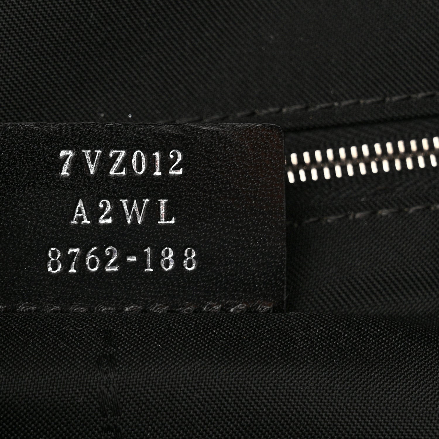 Fendi Nylon Vitello Liberty Vitello Dolce Monster Eyes Rounded Backpack Red Black 7 of 16