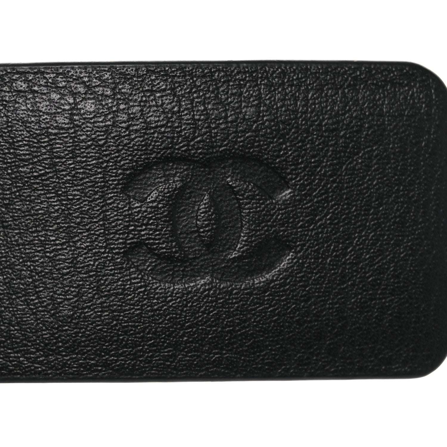 Chanel Calfskin Crystal CC Belt 85 34 Black Multicolor 8 of 9