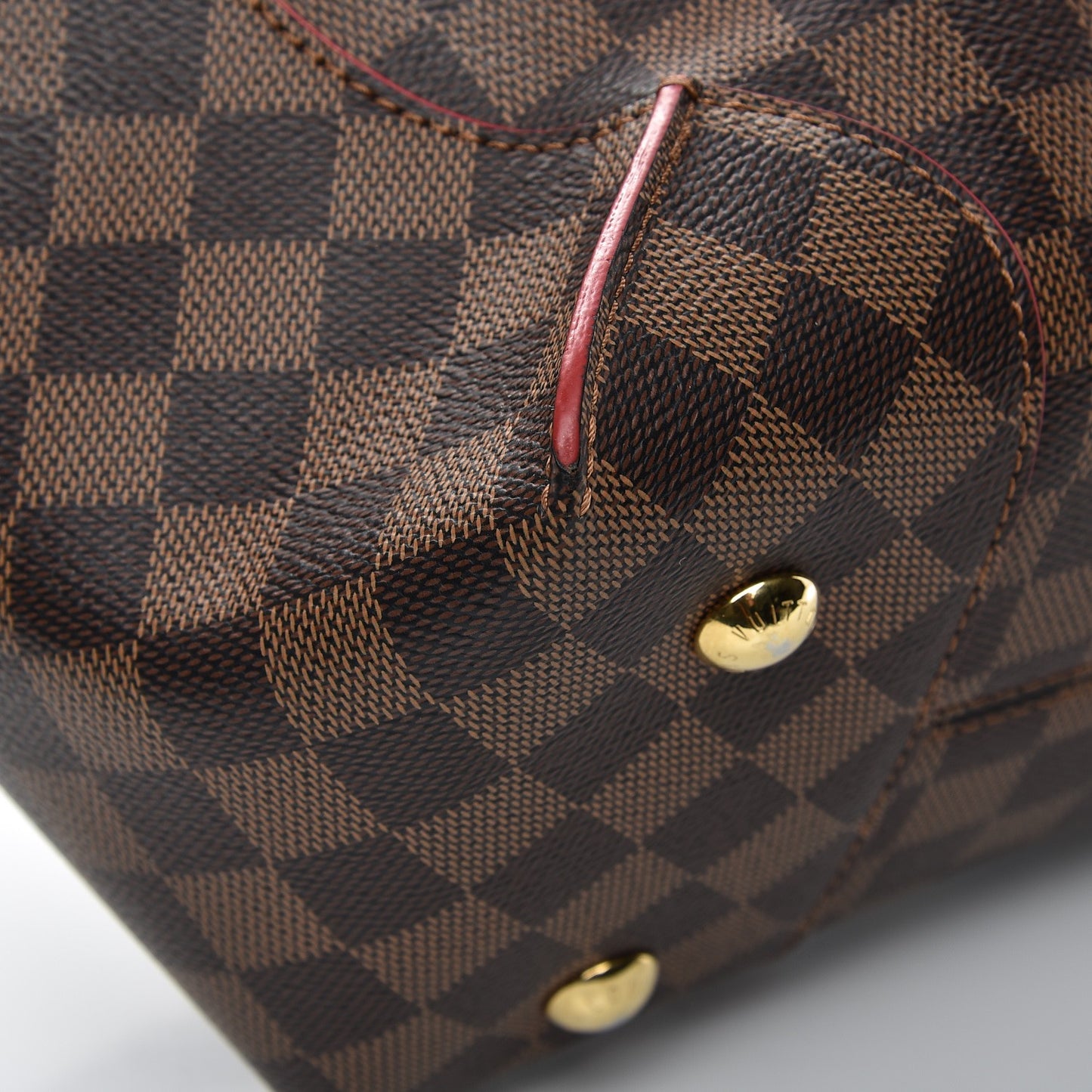 Damier Ebene Caissa Hobo Cherry