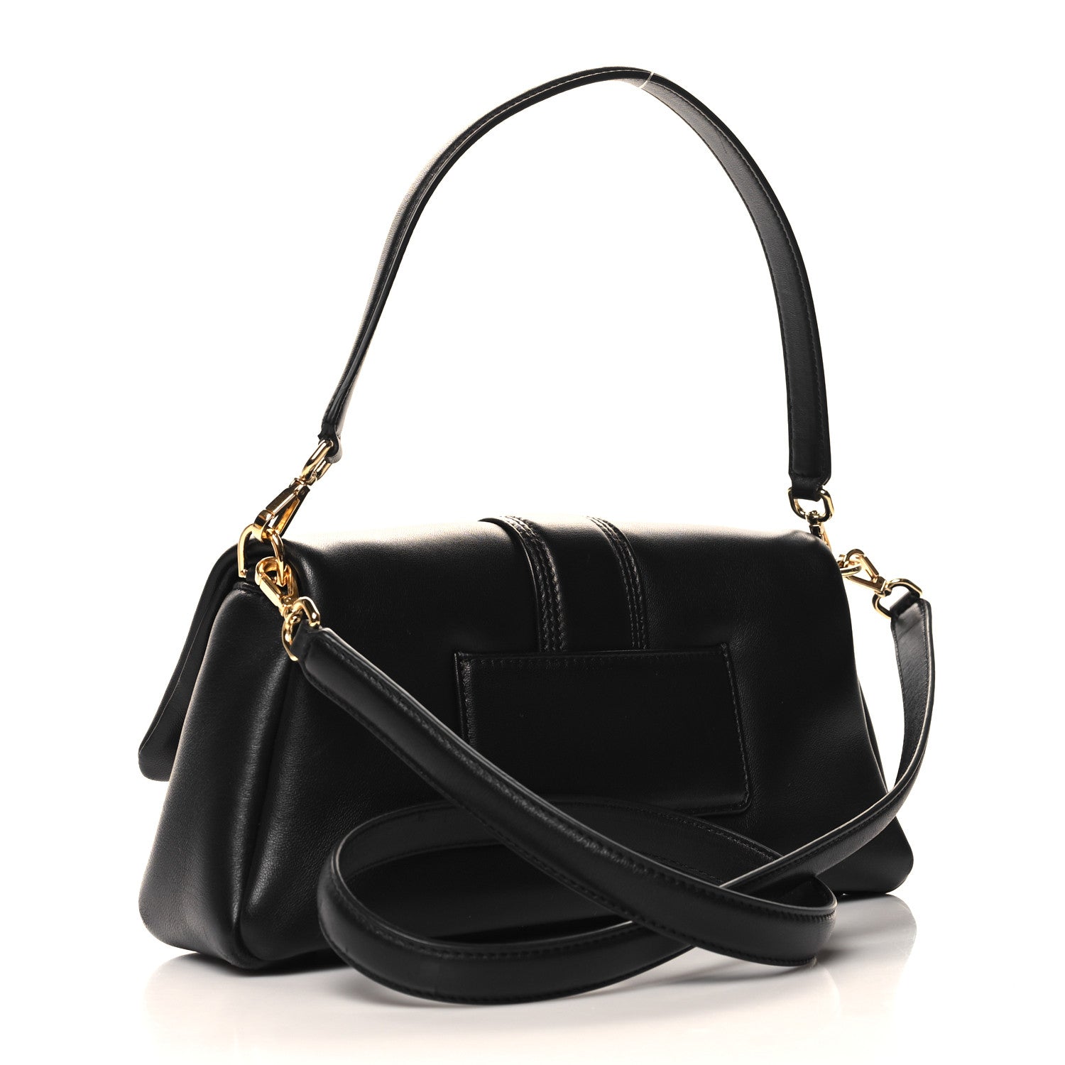 Jacquemus Padded Lambskin Le Bambimou Black 3 of 9