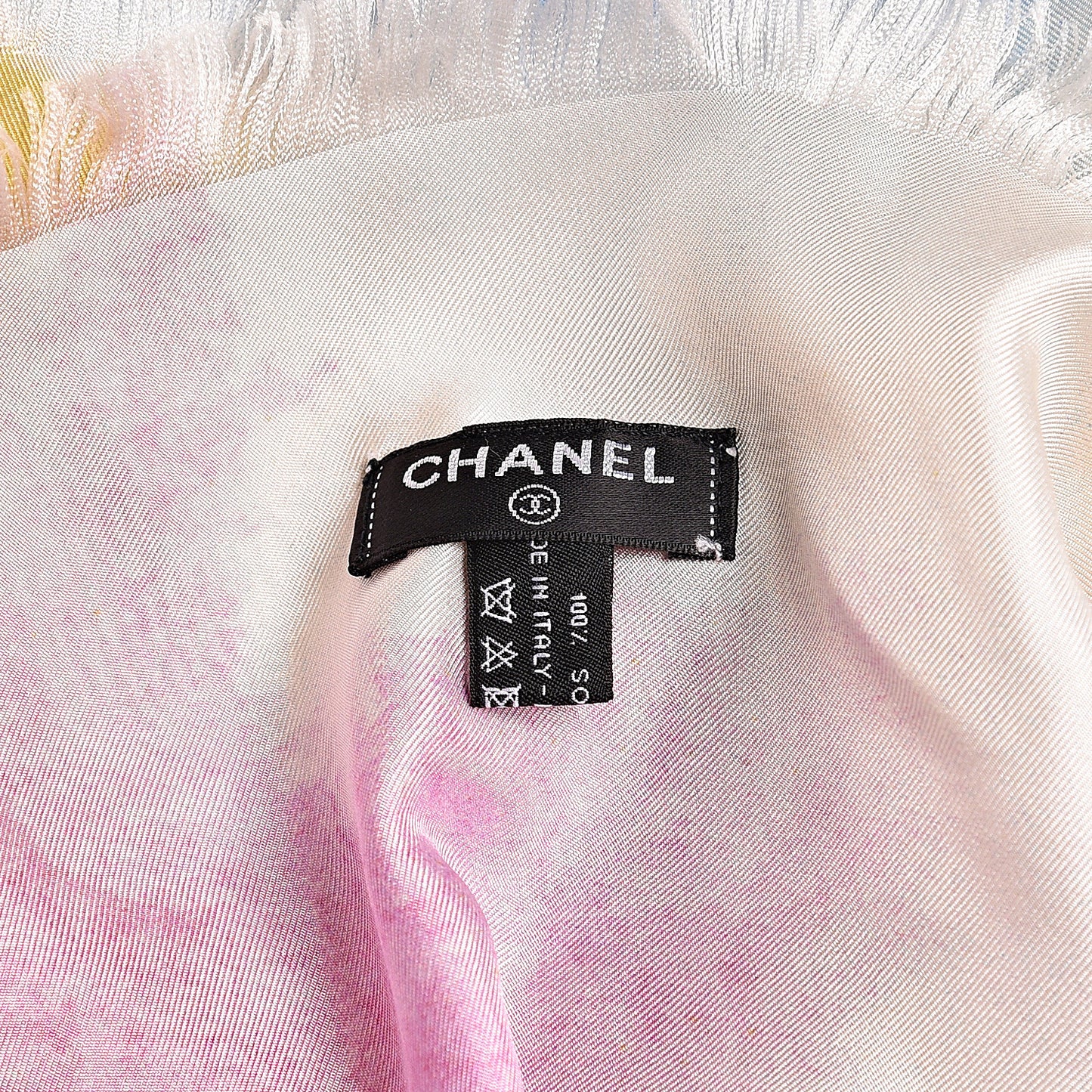 Silk CC Scarf Multicolor