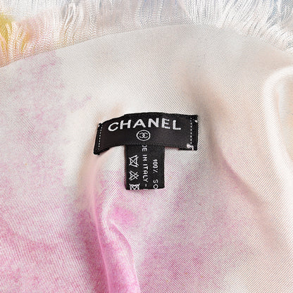 Chanel Silk CC Scarf Multicolor 3 of 4