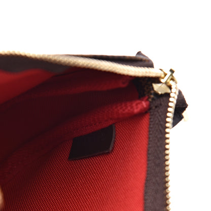 Louis Vuitton Damier Ebene Mini Pochette Accessories 6 of 7