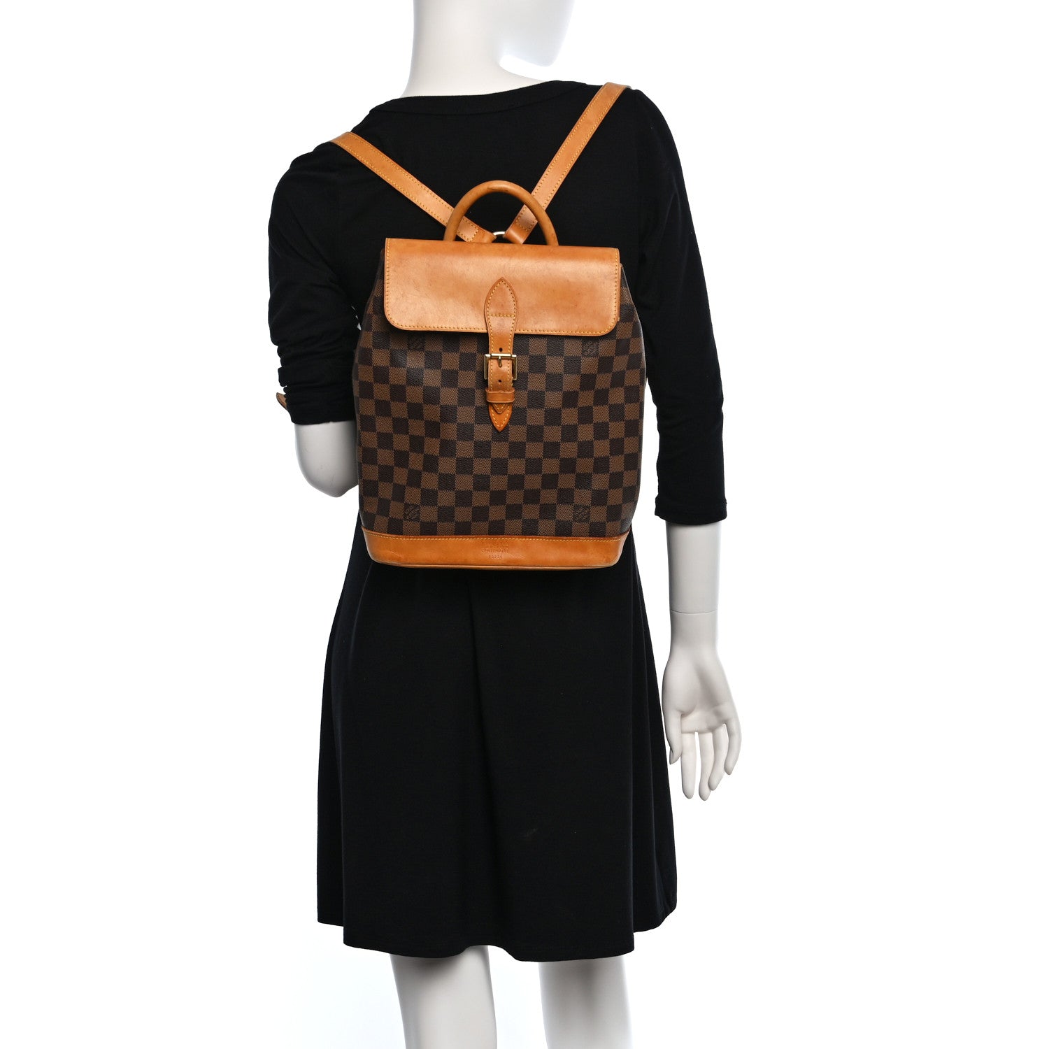 Louis Vuitton Damier Ebene Soho Centenaire Backpack 2 of 12
