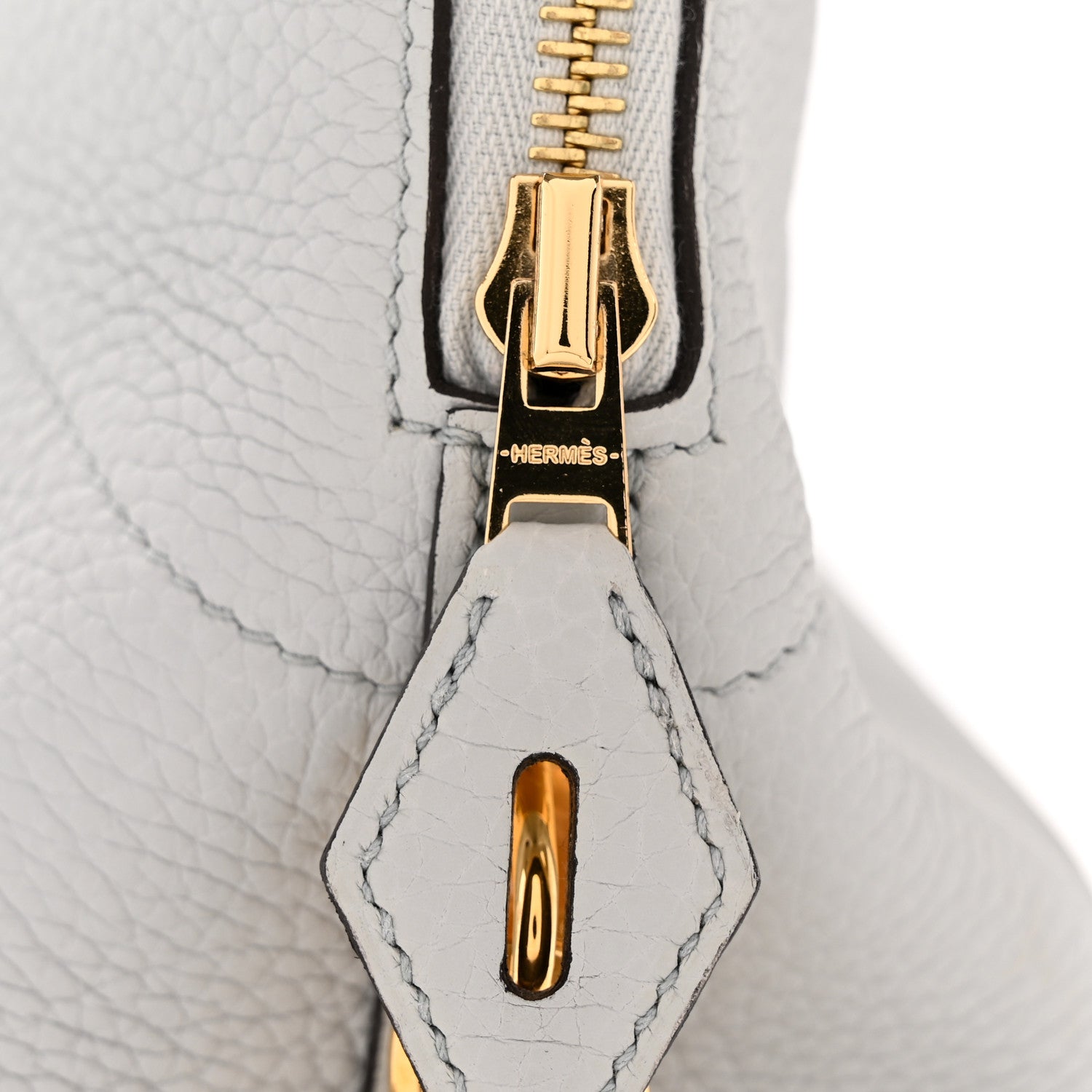 Hermes Taurillon Clemence Bolide 31 Bleu Pale 12 of 13