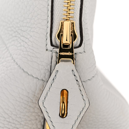 Hermes Taurillon Clemence Bolide 31 Bleu Pale 12 of 13