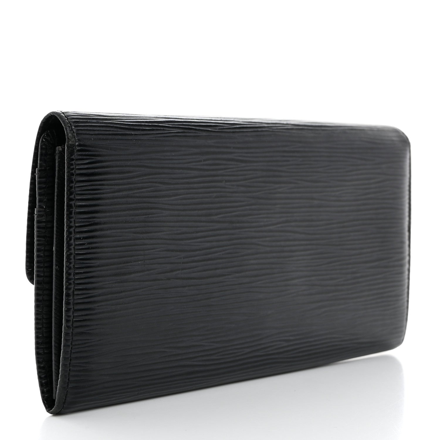 Louis Vuitton Epi Sarah Wallet Black 3 of 8