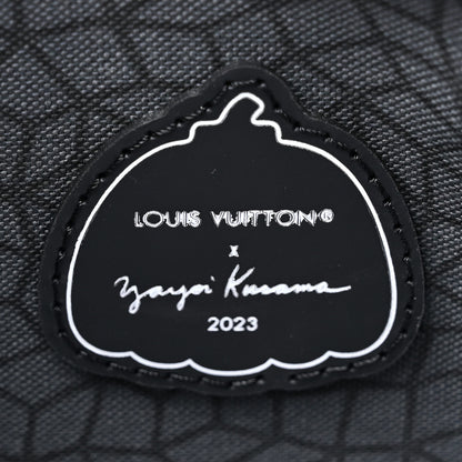 Louis Vuitton LV X YK Monogram Eclipse Reverse Pumpkin Keepall Bandouliere 25 Multicolor 6 of 9