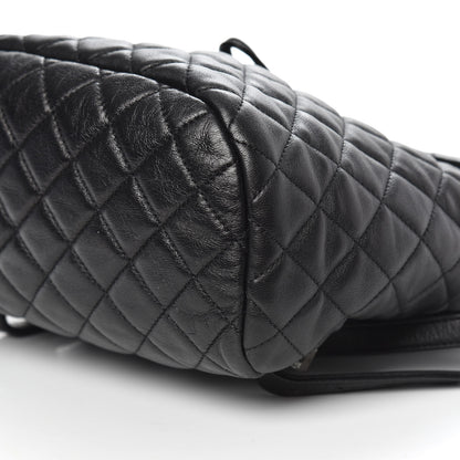 Chanel Calfskin Quilted Small Urban Spirit Backpack Black 9 of 12