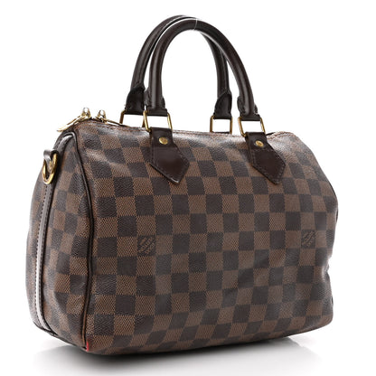Louis Vuitton Damier Ebene Speedy Bandouliere 25 2 of 15