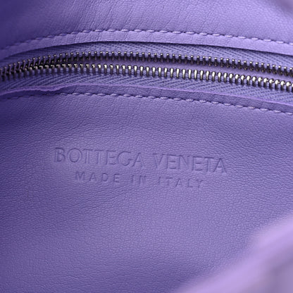 Bottega Veneta Lambskin Intreccio Cassette Crossbody Bag Wisteria 6 of 9
