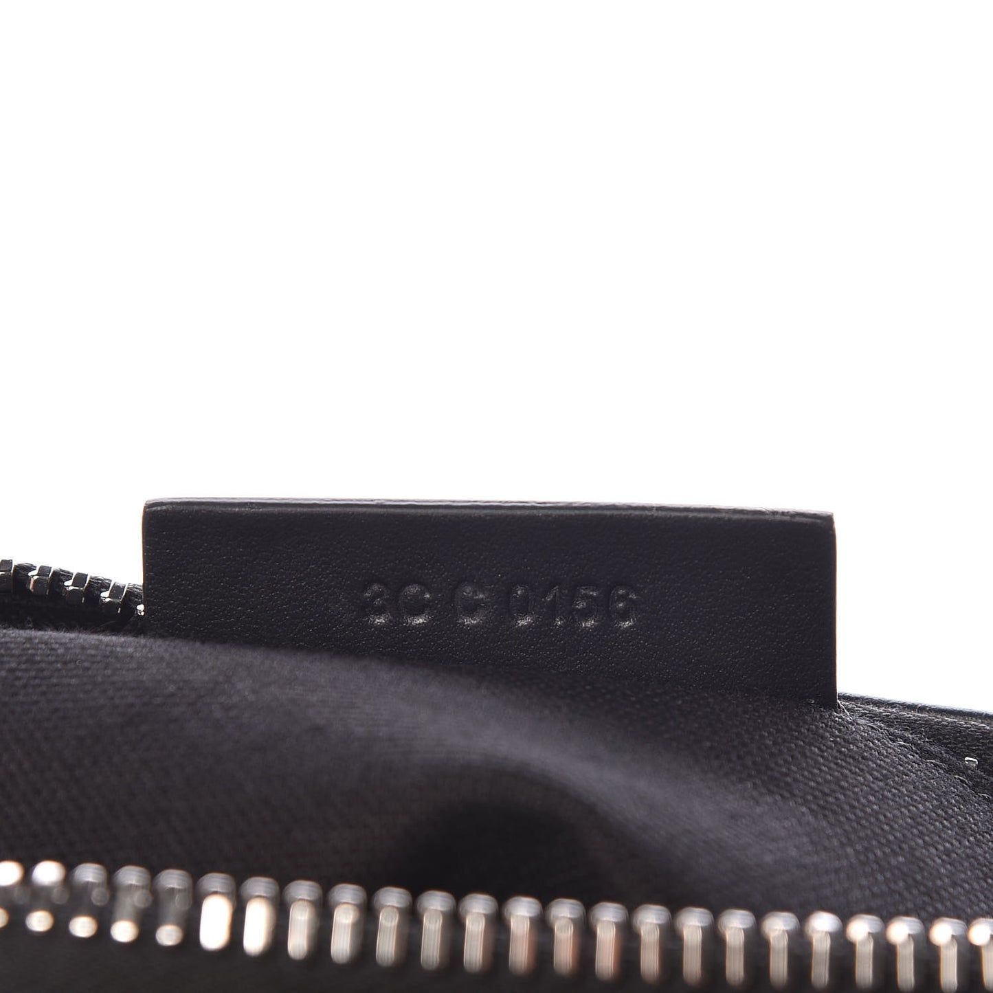 Calfskin Small Studded Antigona Beauty Wristlet Black