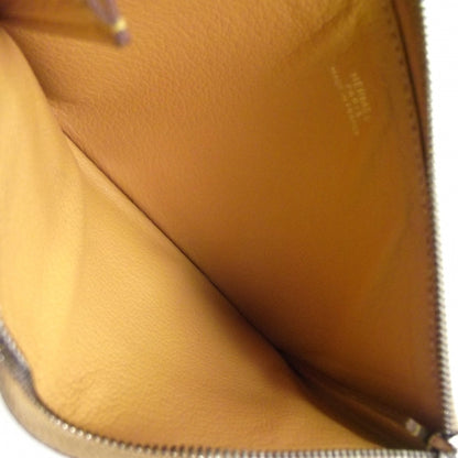 Hermes Chevre Clarisse GM Zippered Pouch 6 of 10