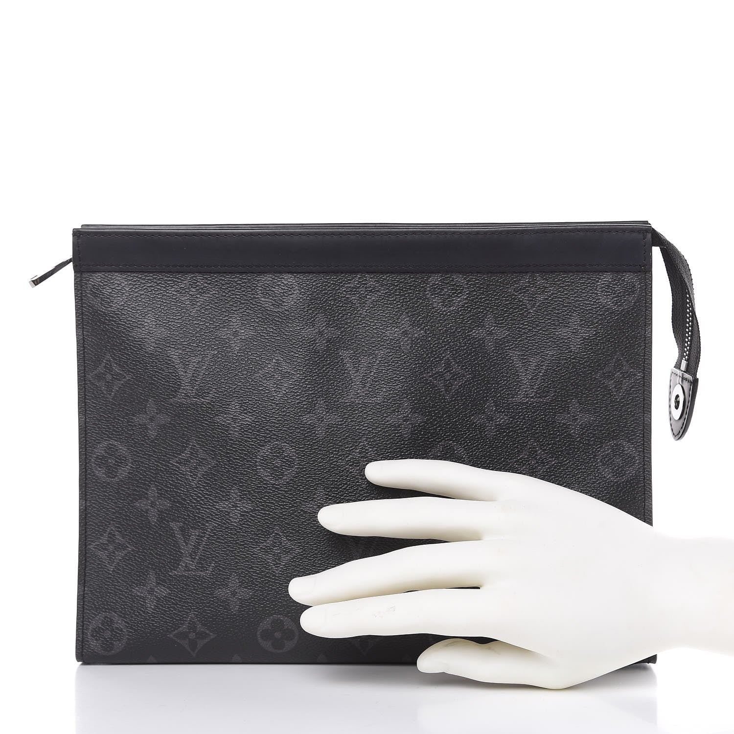 Louis Vuitton Monogram Eclipse Pochette Voyage MM 2 of 11