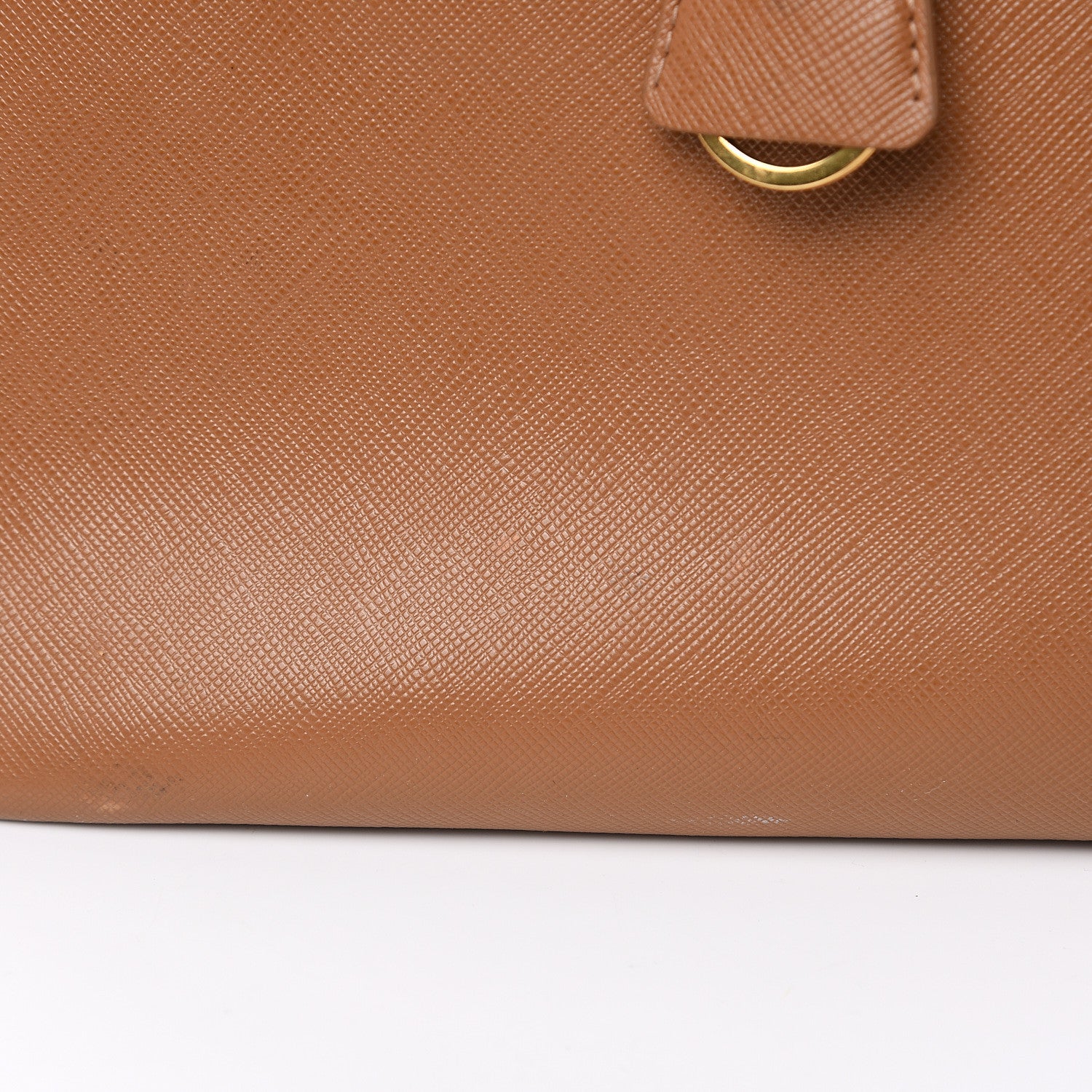 Prada Saffiano Medium Galleria Double Zip Tote Caramel 18 of 22