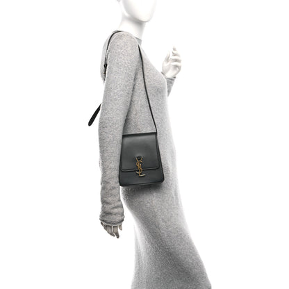 Saint Laurent Smooth Calfskin North South Kaia Satchel Black 2 of 9