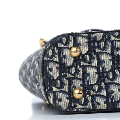 Christian Dior Oblique Studded DiorAvenue Bag Blue 7 of 8