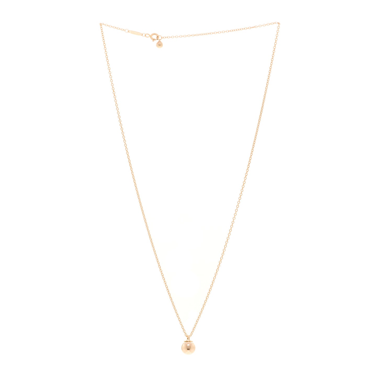 18K Rose Gold 8mm HardWear Ball Pendant Necklace