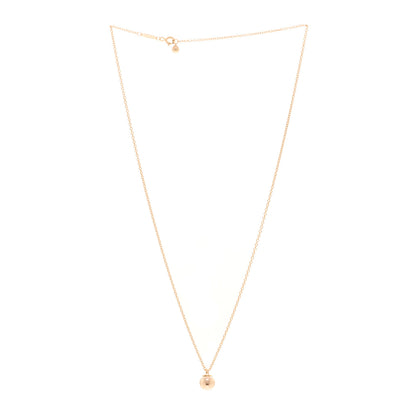 Tiffany 18K Rose Gold 8mm HardWear Ball Pendant Necklace 3 of 5