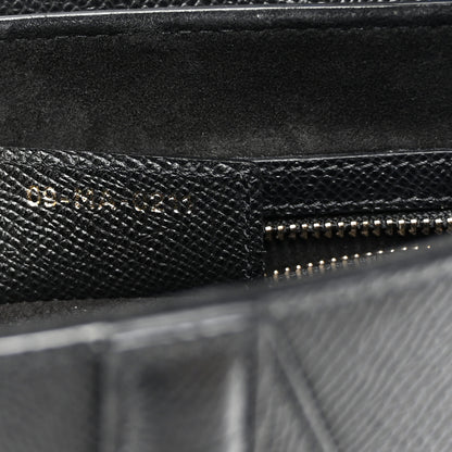 Christian Dior Grained Calfskin Saddle Bag Black 7 of 11