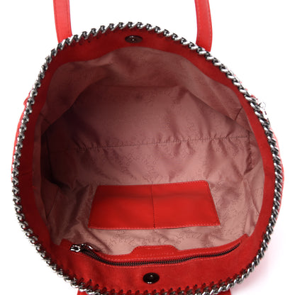 Stella McCartney Shaggy Deer Falabella East West Shopper Tote Red 5 of 12