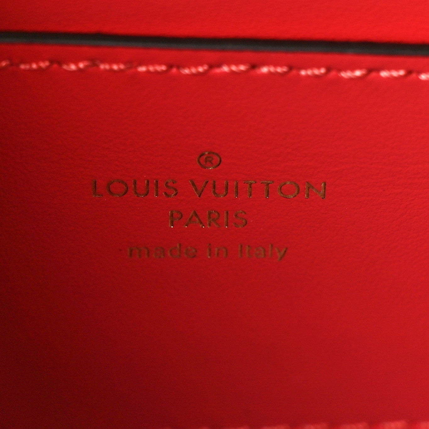 Smooth Calfskin LV Pont 9 Dahlia