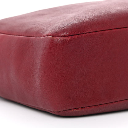 Saint Laurent Lambskin Monogram Small Lou Camera Bag Lipstick Red 9 of 12