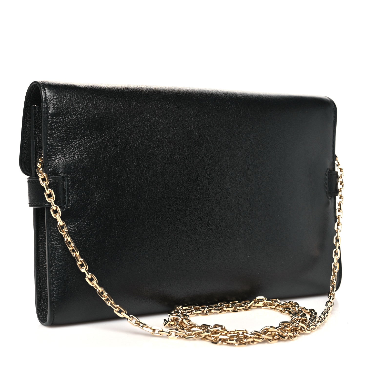 Delvaux Calfskin Tempete Pochette Black 4 of 10