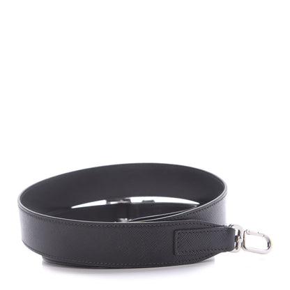Prada Saffiano Adjustable Shoulder Strap Black 2 of 5