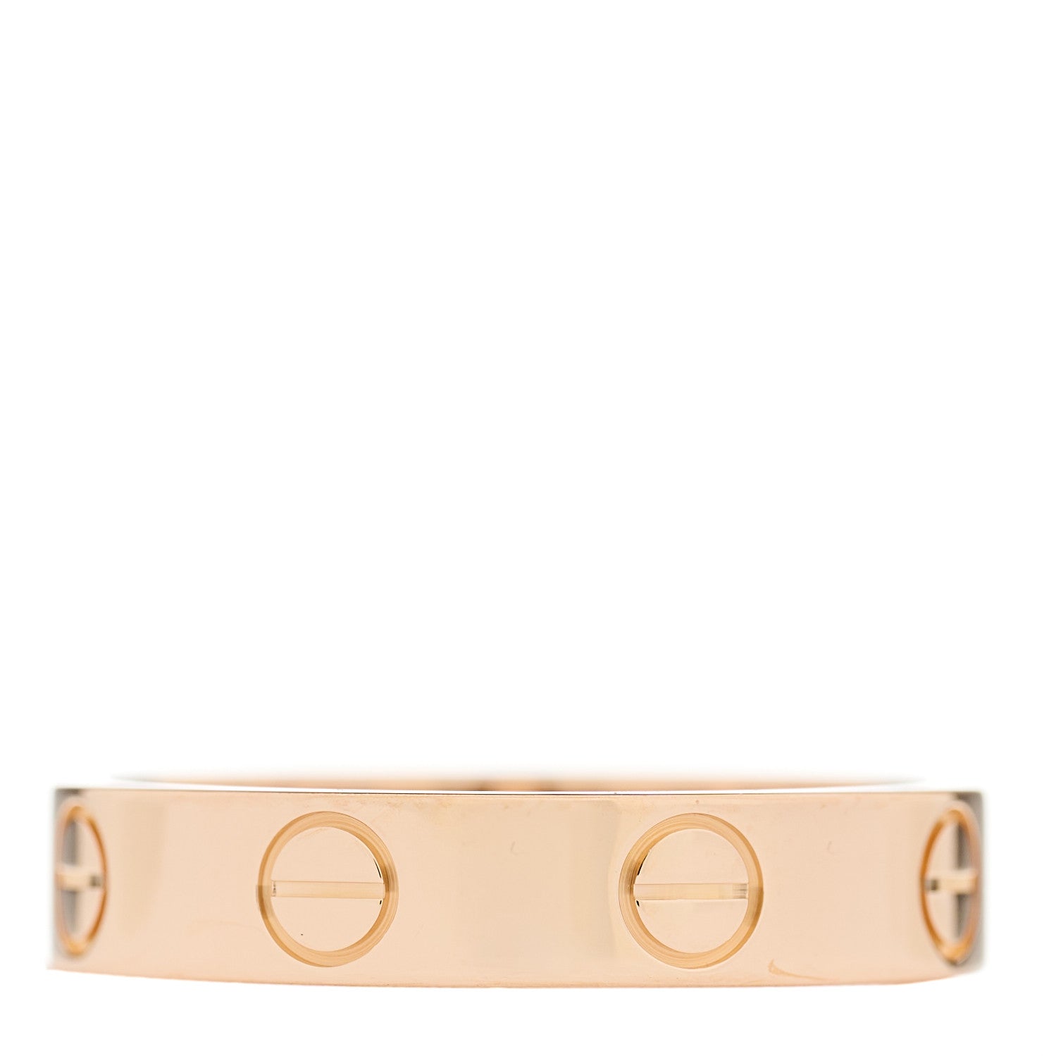 Cartier 18K Pink Gold 3.5mm LOVE Wedding Band Ring 49 4.75 3 of 4