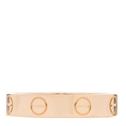 Cartier 18K Pink Gold 3.5mm LOVE Wedding Band Ring 49 4.75 3 of 4