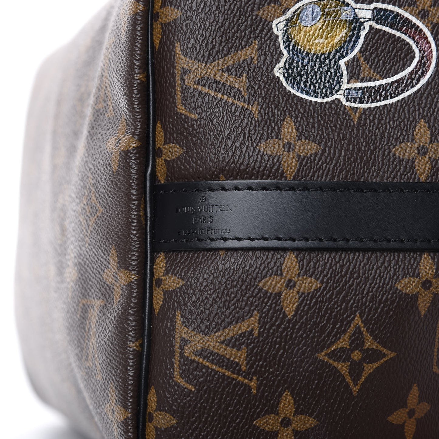 Monogram My World Tour Speedy Bandouliere 30 Black