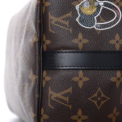 Louis Vuitton Monogram My World Tour Speedy Bandouliere 30 Black 9 of 11