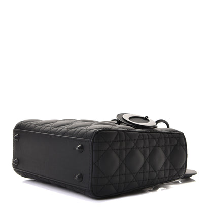 Christian Dior Ultra Matte Calfskin Cannage Small My ABCDior Lady Dior Black 6 of 6