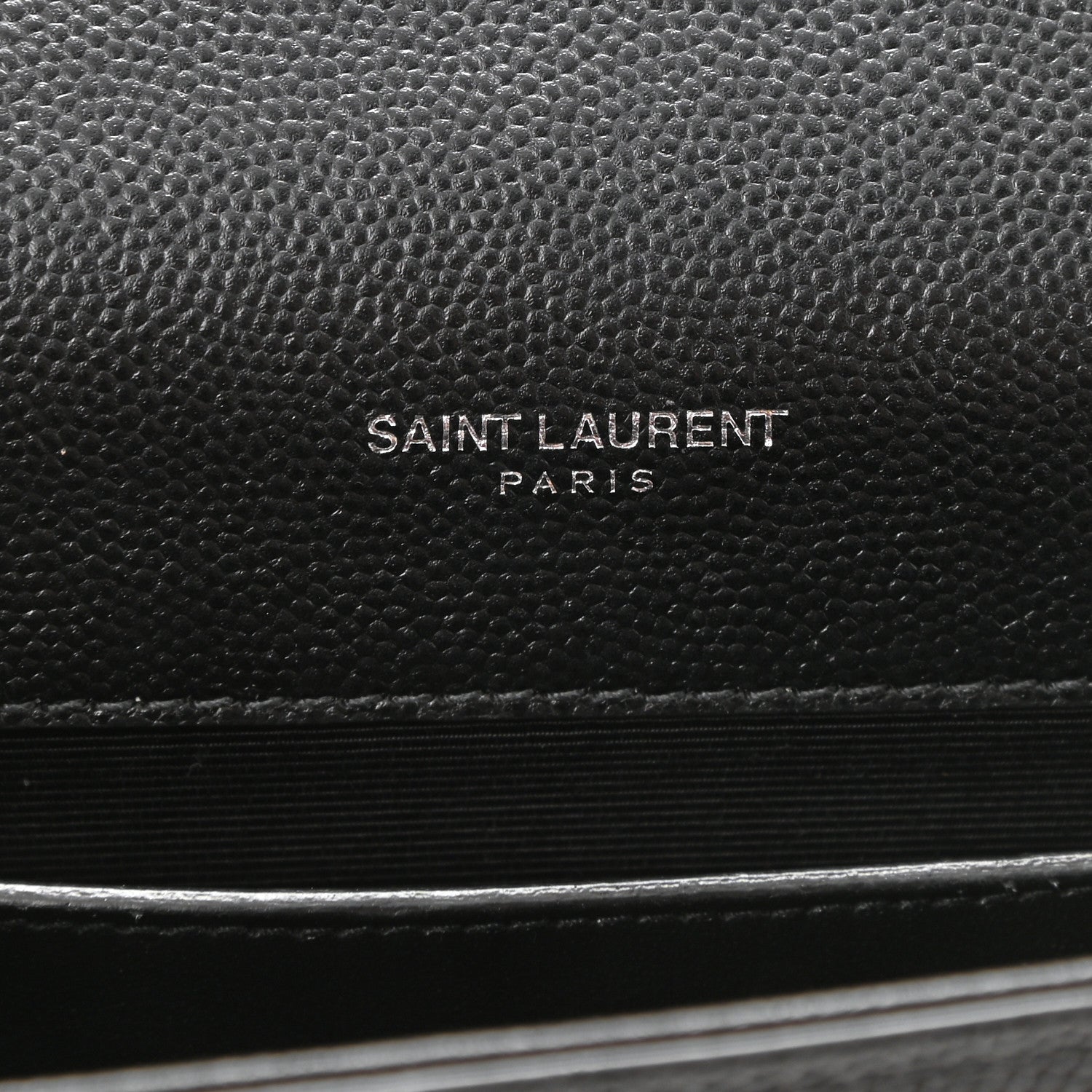 Saint Laurent Grain De Poudre Small Monogram Kate Satchel Black 6 of 10